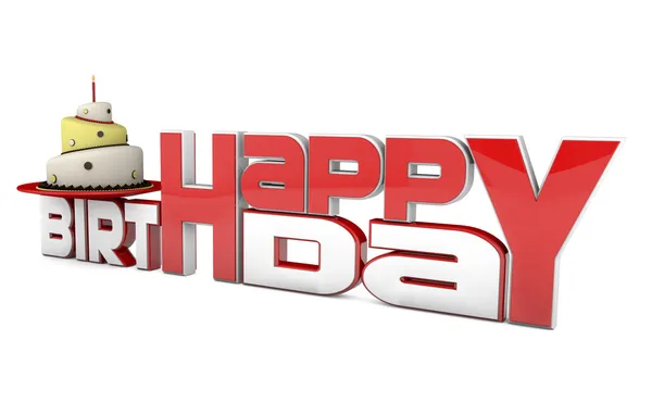 Happy birthday — Stock Photo, Image