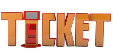 3D bilet makinesi