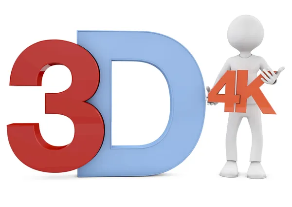 3D vykreslení 3d textu — Stock fotografie