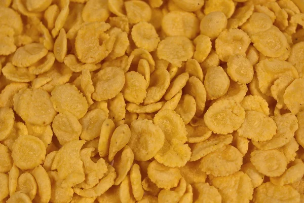 Close picture of the corn flakes — Stock Photo, Image