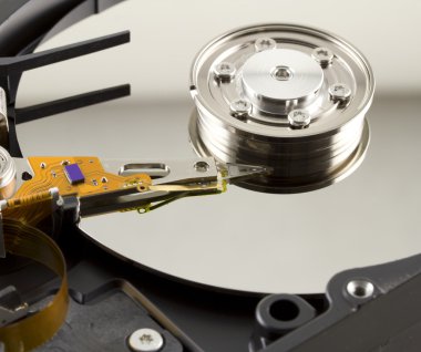 sabit disk içinden