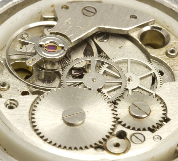 Clockwork close-up — Stockfoto