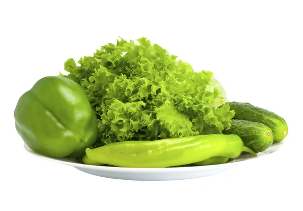 Sallad, peppar, bulgariska peppar — Stockfoto