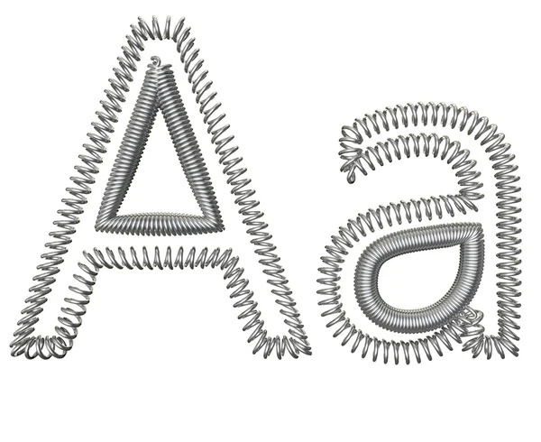 The "A" of a spring — Stock Photo, Image