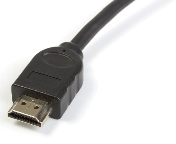 HDMI Kablo yakın çekim — Stok fotoğraf