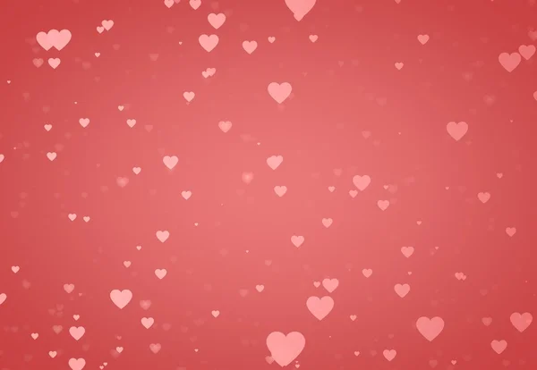 Fundo de corações do Dia de São Valentim — Fotografia de Stock