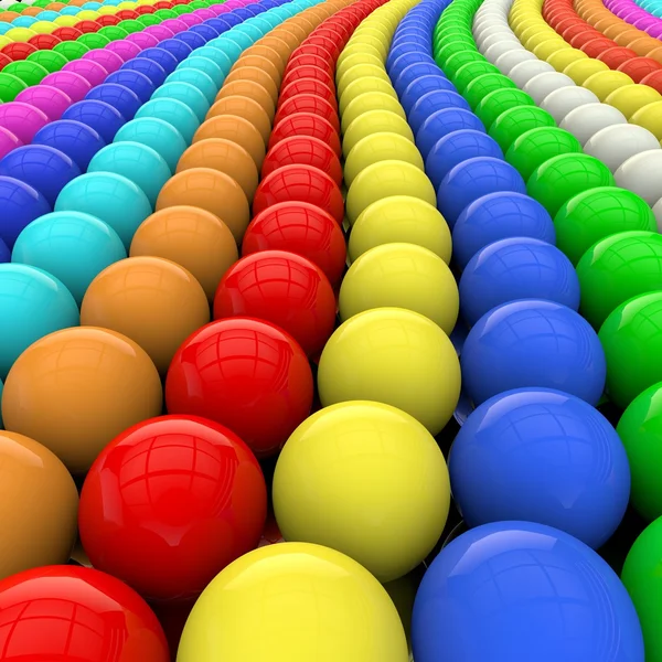 Multi-colored beads — Stock Photo, Image