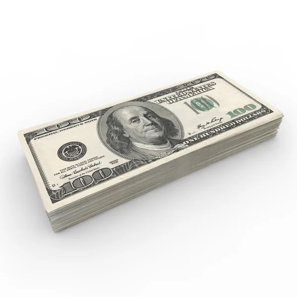 Pack of dollars — Stock Photo, Image