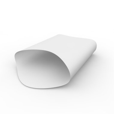 beyaz zemin üzerinde boş kutu