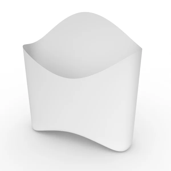 Cutie goală pe un fundal alb — Fotografie, imagine de stoc