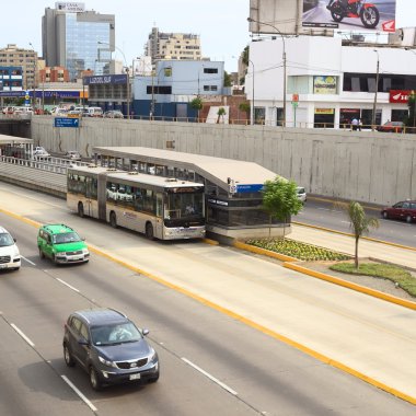 metropolitano otobüs Lima, peru