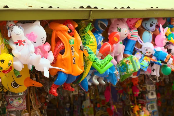 Toys at Stand in Banos, Ecuador — Stock Photo, Image