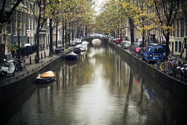 Amsterdam canals — Stock Photo, Image