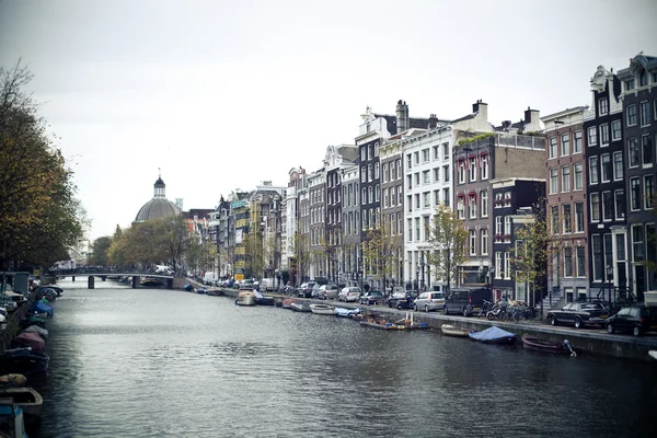 Amsterdam canals — Stock Photo, Image