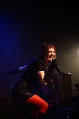 Moskova - 9 Mart: razoom band gerçekleştirir, 9 Mart 2009, Moskova, Rusya otv2 canlı show