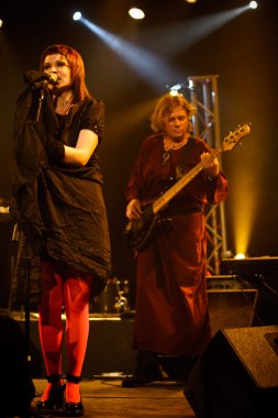 Moskova - 9 Mart: razoom band gerçekleştirir, 9 Mart 2009, Moskova, Rusya otv2 canlı show