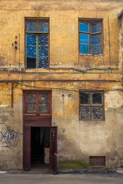Old building in Odessa, Ukraine