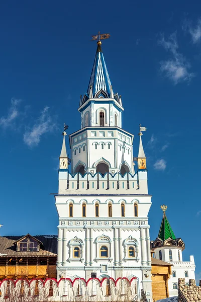 Kreml i izmaylovo i Moskva, Ryssland — Stockfoto