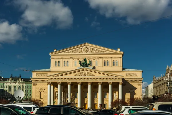 Teatro Bolshoi em Moscou, Rússia — Fotografia de Stock