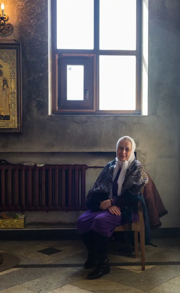 During orthodox wedding ceremony — Stock Photo, Image