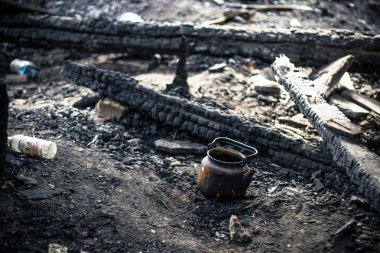 eski demir demlik terk edilmiş Oda