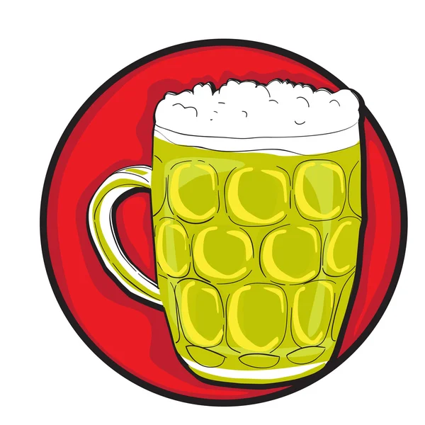 Pintos de cerveja Saint Patrick — Fotografia de Stock