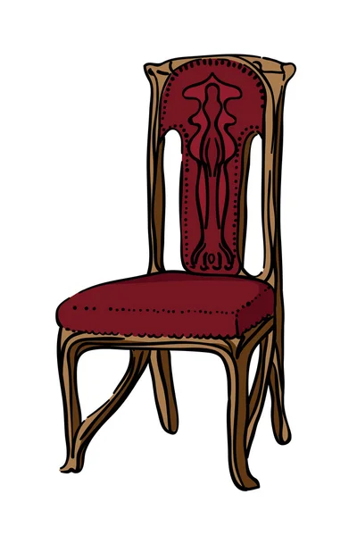 1900 стиль кресло Стоковая Картинка