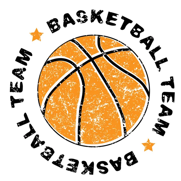 Basketball team — Stock Photo, Image