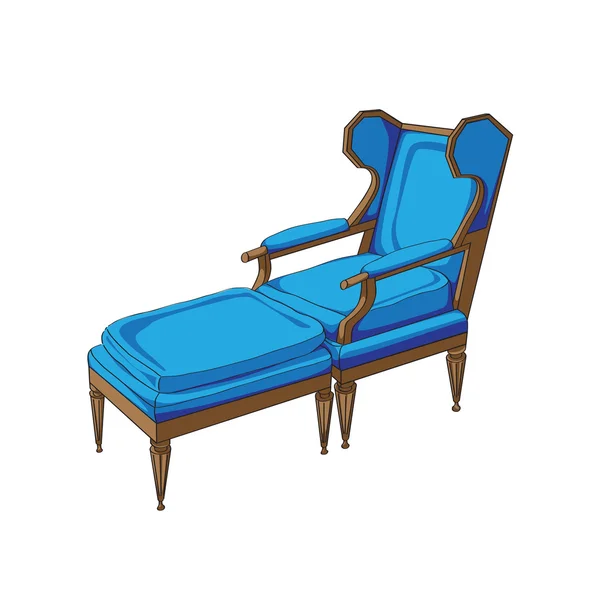 Chaise longue classique — Photo