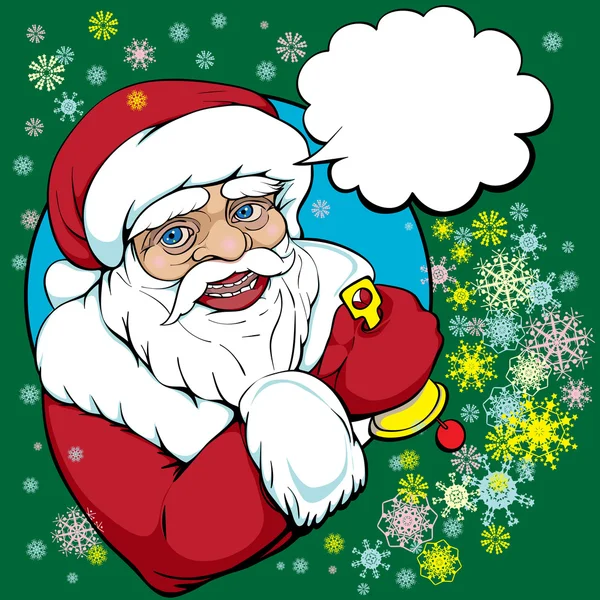 Pop art Santa — Foto Stock