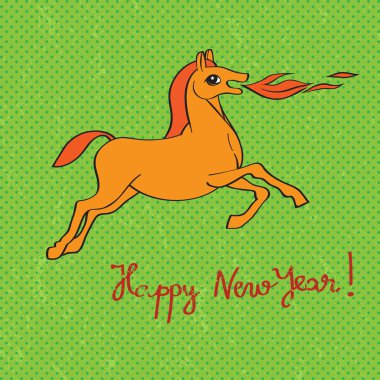 ateş at yıl kartı