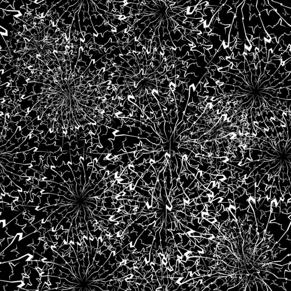 Abstraktes nahtloses Muster mit Spinnennetz — Stockvektor