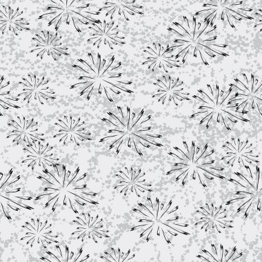 kış kar taneleri ile Seamless Modeli