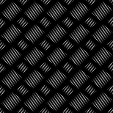 Soyut siyah ve beyaz kusursuz desen.