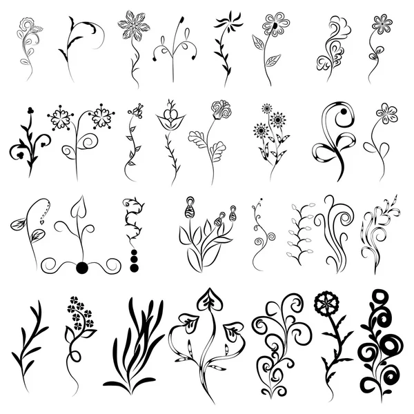 Collection of various elements for use in your design — Stock Vector