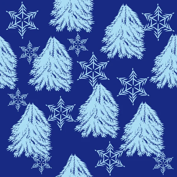 Schöner abstrakter Weihnachtsbaum — Stockvektor