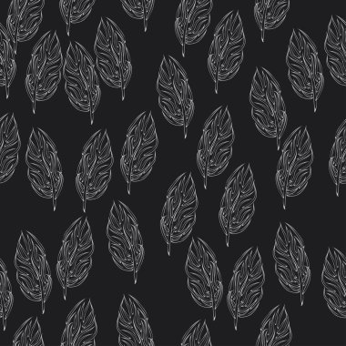 soyut tüyleri ile sorunsuz. vektör çizim