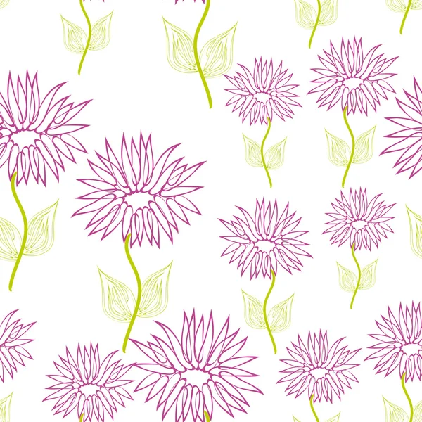 Fleur de fond vectoriel — Image vectorielle