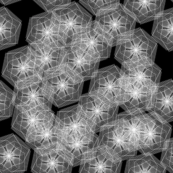 抽象无缝模式。矢量说明 — 图库矢量图片