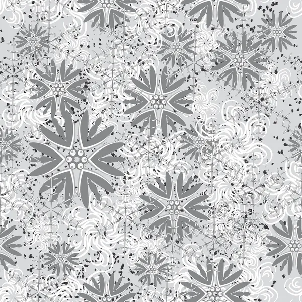 Smowflake sin costura — Vector de stock