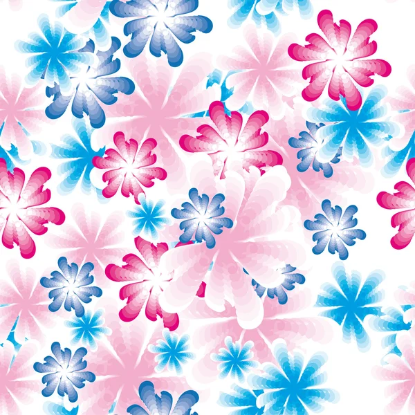 Flower vector background — Stock Vector