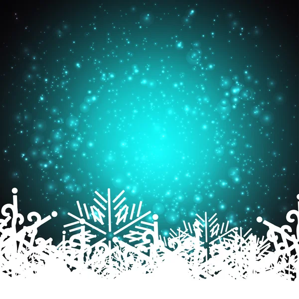 Vecteur abstrait fond d'hiver — Image vectorielle