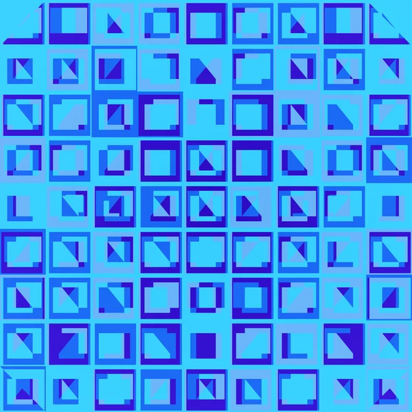 Abstracte achtergrond met vierkanten — Stockvector