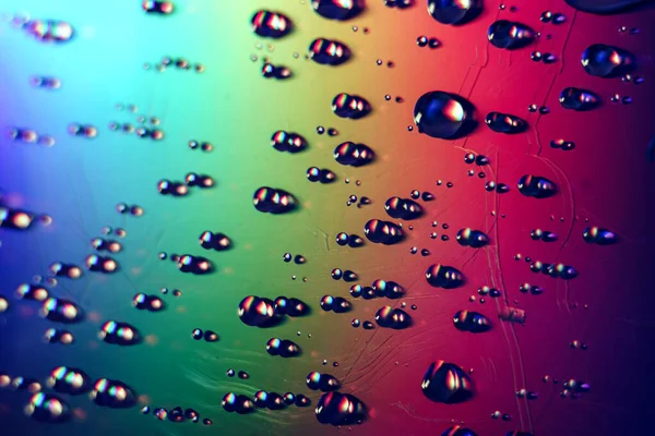 Beautiful Abstraction Multi Colored Water Drop Background Pattern Design — Stock Photo, Image