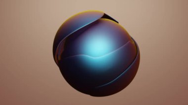 Güzel soyut renkli geometrik parlak kıvrımlı arka plan. Yıldız patlaması dinamik halkaları. Tasarım için 3d resimleme arkaplan şablonu.