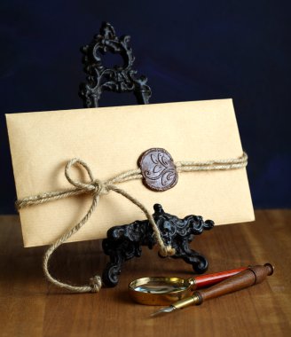 Vintage zarf damgası.