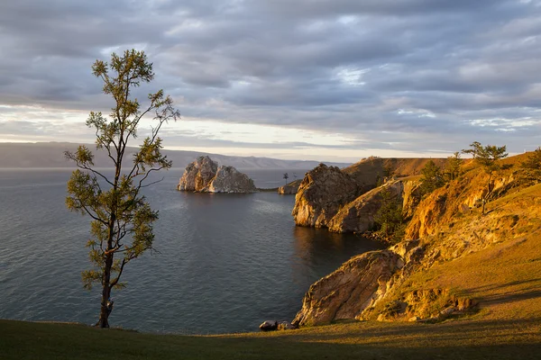 Вранці на озеро Байкал — стокове фото
