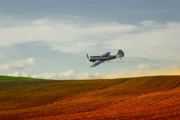 Flygplan airshow — Stockfoto