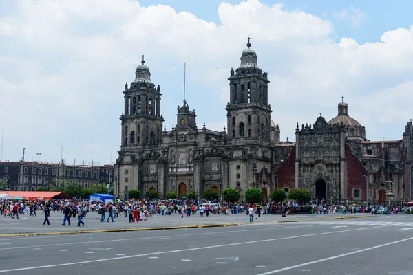 Mexico City'de Büyükşehir Katedrali — Stok fotoğraf