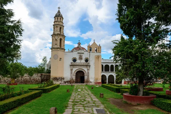 Oxtotipac kerk en klooster, mexico — Stockfoto